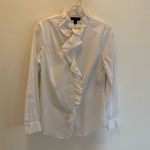 Saks Fifth Avenue blouse ruffled